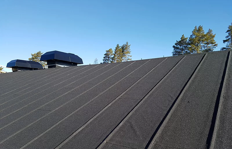 5. Papplaggning Lagga Takpapp Osterlen Skane