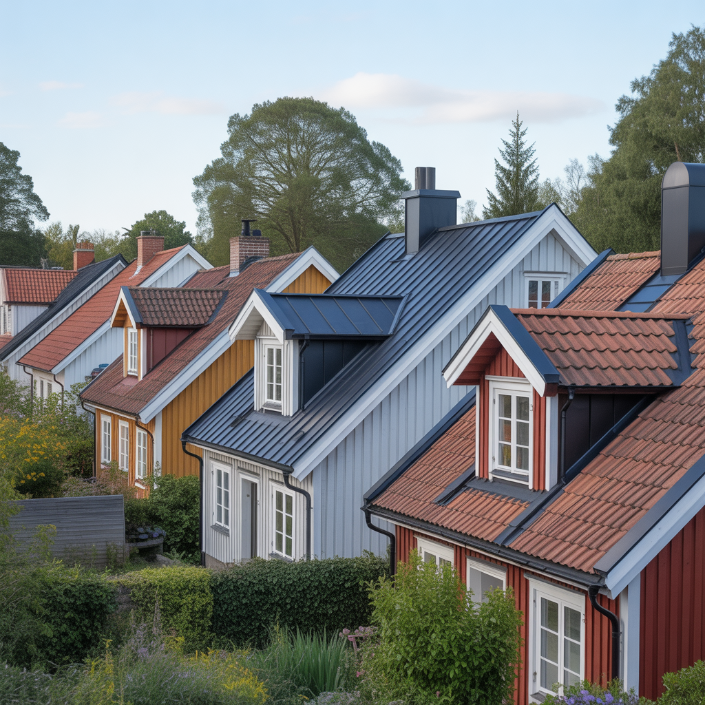 4.Sa paverkar takets utseende hela husets karaktar