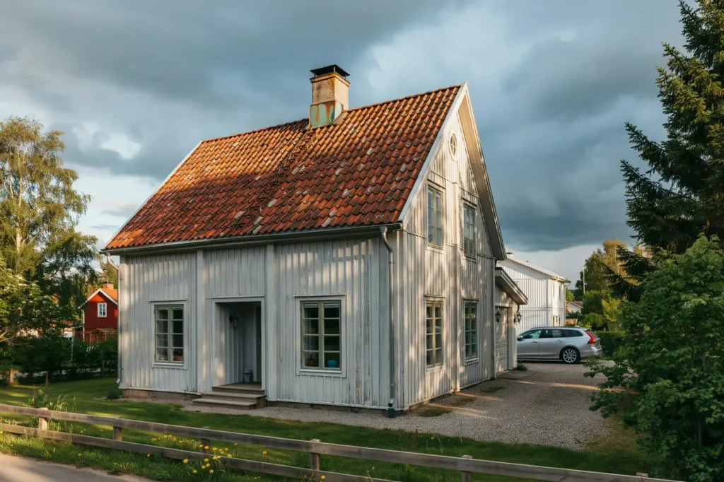julihetta och sommarstormar s skyddar du taket mot uttorkning sprickor och pl tsliga ov der